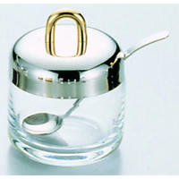 ガラス製シュガーポット　Ｎｏ．８００５