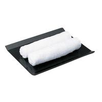 木製多人数用おしぼり受　黒　７５００１３２０