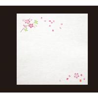 耐油しぼり懐敷　４寸（１００枚）　桜　ＴＡ－Ｅ０６