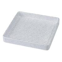 ＡＢＳ　正角肉皿　銀たたき　２７　５４２５２４２０