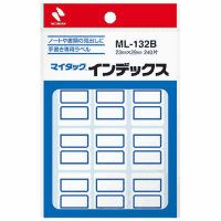 マイタックラベルインデックス　青　ＭＬ－１３２Ｂ
