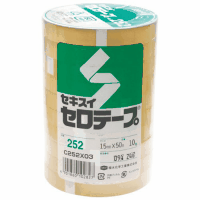セキスイセロテープ（Ｒ）大巻　１５ｍｍ×５０ｍ　１０巻