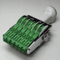 サンビー　テクノタッチ連物回転印　１号（６連・明朝）