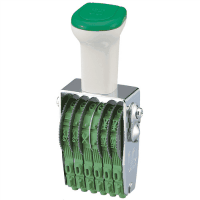 サンビー　テクノタッチ連物回転印　３号（６連・明朝）