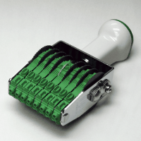 サンビー　テクノタッチ連物回転印　３号（８連・明朝）