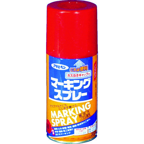 マーキングスプレー３００ｍｌ　赤