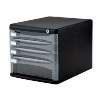 セキュリティデスクトップケース　浅型３段・深型１段