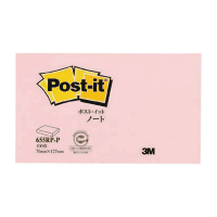ポスト・イットノート再生紙シリーズ　ピンク　６５５ＲＰ－Ｐ