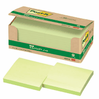 ポスト・イット再生紙エコノパックグリーン　６５４１－Ｇ