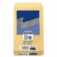 再生紙クラフト封筒　角８　１００枚