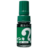油性ペン　マジックインキ大型　インク補充式　緑　ＭＬ－Ｔ４