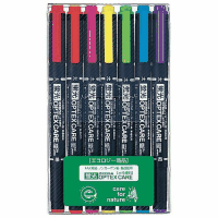 蛍光ペン　蛍光オプテックスケア　７色セット　ＷＫＣＲ１－７Ｃ