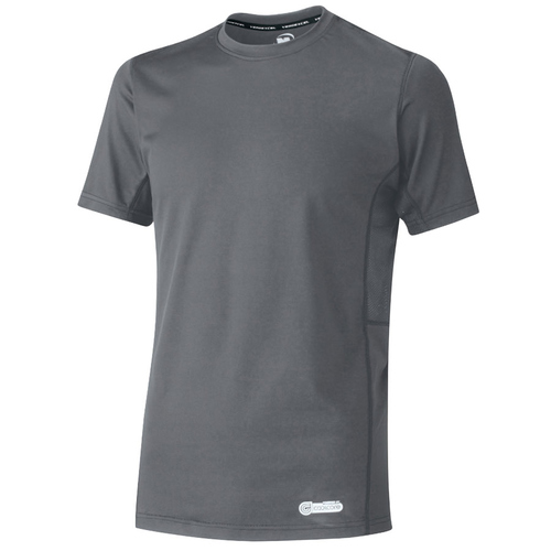 男女共用半袖　Ｔシャツ　ＶＥＣ１１上　灰　Ｌ