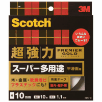 スコッチ超強力両面テープ１０ｍ（スーパー多用途）ＰＰＳ－１０