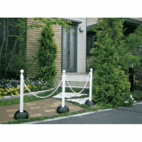 チェーンスタンド３本組（チェーン付）ホワイト　ＳＦ－０３－Ｗ