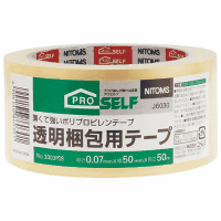 透明梱包テープＮｏ３３０３　５０ｍｍ×５０ｍ　テープのみ
