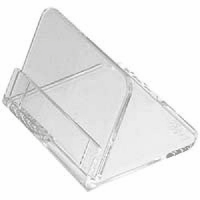 メタクリルＬ型豆カード立　Ｌ－５０－５　５個