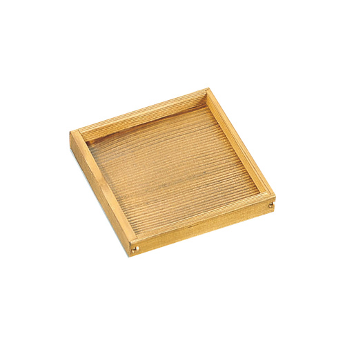 木製角トレイ　小　１３ｃｍ角