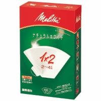 フィルターペーパーアロマジック２～４杯用　ナチュラルホワイト