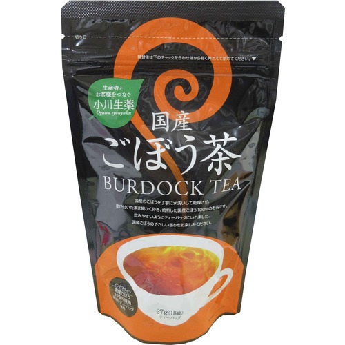 小川生薬　国産ごぼう茶　１．５ｇ×１８Ｐ※