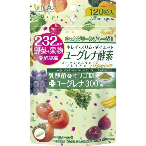 医食同源　２３２ユーグレナ酵素プレミアム　１２０粒※