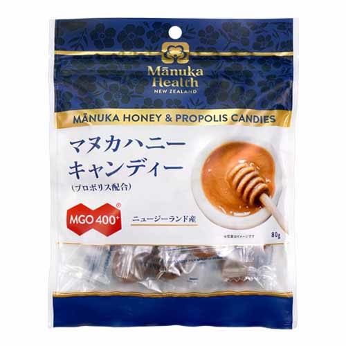 マヌカハニーキャンディ（プロポリス）　８０ｇ※