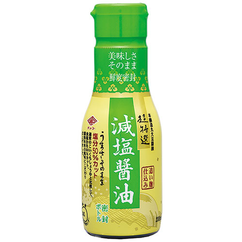 超特選減塩醤油密封ボトル　２１０ｍｌ※