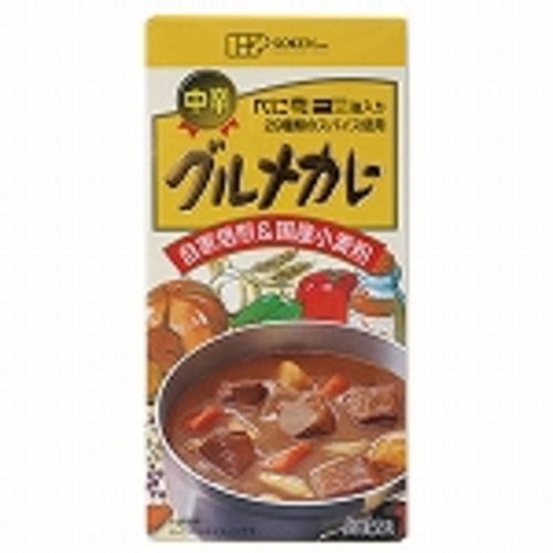 創健社　グルメカレー中辛（箱）１１５ｇ※