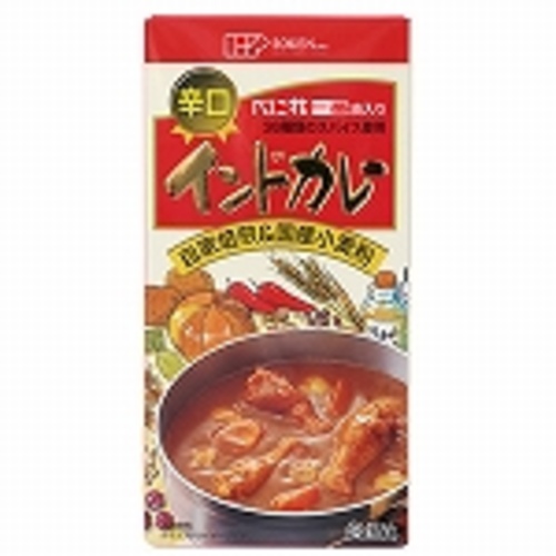 創健社　インドカレー辛口（箱）１１５ｇ※