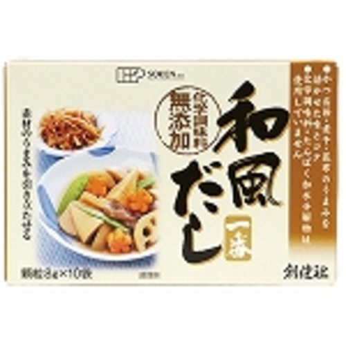 創健社　和風だし一番　８ｇ×１０包※