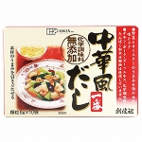 創健社　中華風だし一番　８ｇ×１０包※