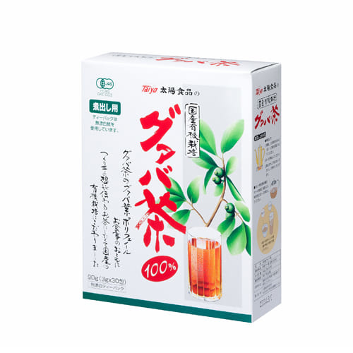 太陽食品　国産有機グァバ茶（箱）　３０包※