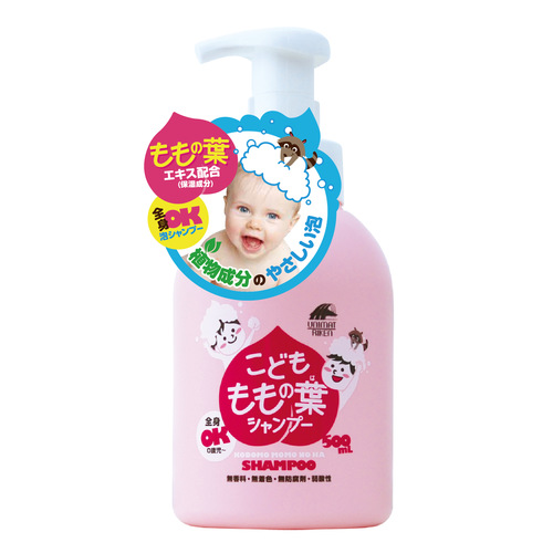 Ｕリケン　こどもももの葉シャンプー　５００ｍｌ