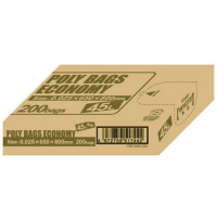 ポリバッグエコノミーＢＯＸ　４５Ｌ　乳白半透明　２００枚