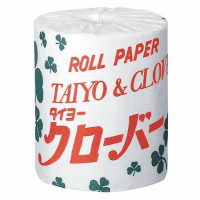 トイレットペーパー　クローバー　シングル６５ｍ　１００ロール