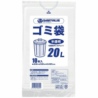 ◎ゴミ袋　２０Ｌ　半透明　１０枚