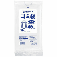 ◎ゴミ袋　４５Ｌ　透明　１０枚×６０袋