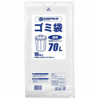 ◎ゴミ袋　７０Ｌ　透明　１０枚×２０袋