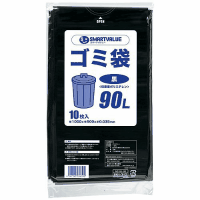 ゴミ袋　ＬＤＤ　黒　９０Ｌ　２００枚　Ｎ２１０Ｊ－９０Ｐ