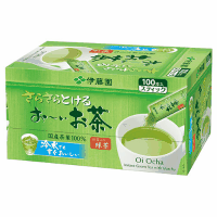 お～いお茶　抹茶入りさらさら緑茶　０．８ｇ×１００本　※