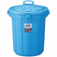 ＧＫペール　丸７５型　フタ　７５Ｌ　ＧＧＫＰ０２３　ブルー