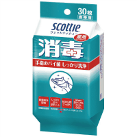 スコッティ　消毒ウェットガード携帯用　３０枚入