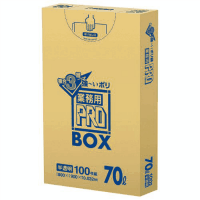 ３層ゴミ袋　業務用ＰＲＯシリーズ　７０Ｌ　半透明　１００枚