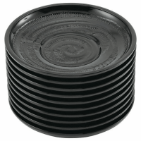 木彫風茶托　１０枚入