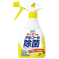 キッチン用アルコール除菌スプレー　本体　４００ｍｌ