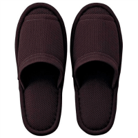 ウォッシャブルメッシュスリッパ：適応サイズ２３～２５ブラウン