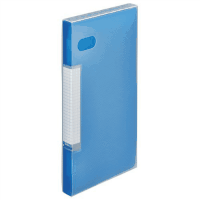 ＣＤ・ＤＶＤファイル２４枚収納　Ａ４１０Ｊ　ブルー