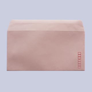 洋長3 カマス貼 ECピンク 100 〒枠入