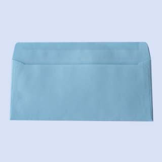 洋4 カマス貼 ECブルー 100 〒枠ナシ