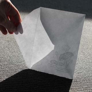 洋2 ダイヤ貼 Pケント 120 はす 〒枠ナシ